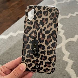 Loopy case for IPhone XR cheetah print